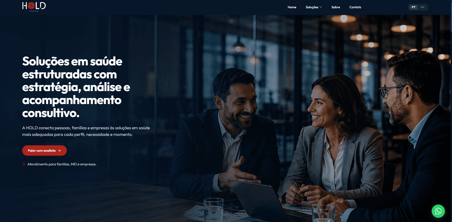 Site construído pela Prumo — Hold